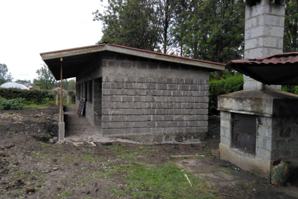 Ogród warzywny i hodowla kur w Nairobi (Kenia)