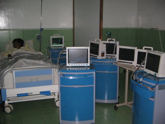 Urządzenia dla szpitala w Antsirabe (Madagaskar)