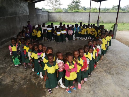 Remonty w przedszkolu w Bertoua-Mokolo (Kamerun)