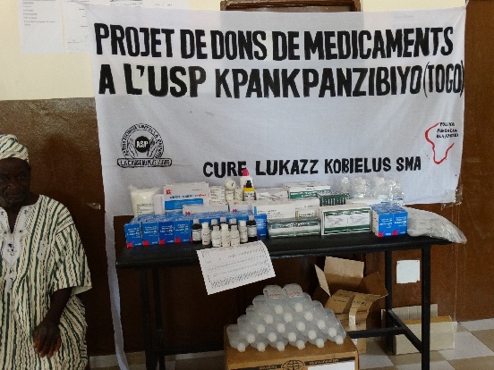 Zakup leków dla punktu sanitarnego w Kpanganzipio (Togo)