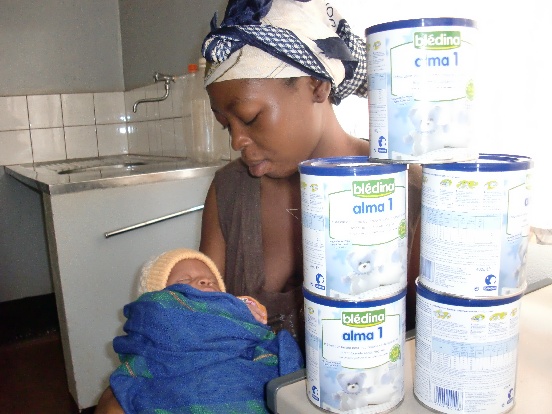 Mleko dla dzieci matek zarażonych wirusem HIV (Kamerun)