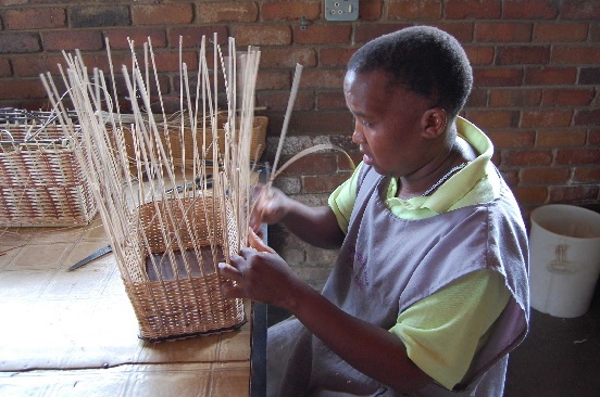 Nakarmić niewidome dzieci w Siloe (RPA)