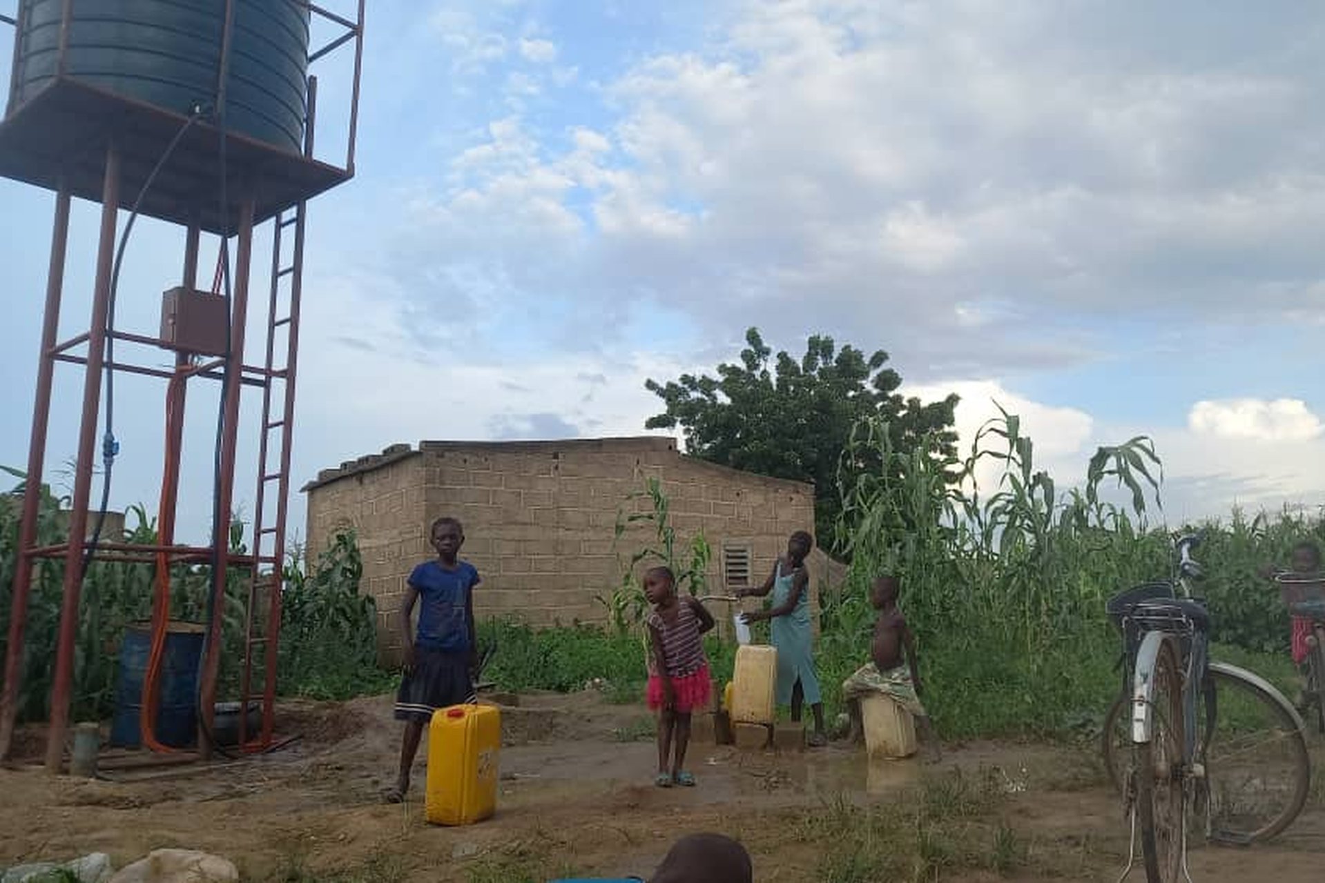 Studnia dla wsi Zoungou (Burkina Faso)