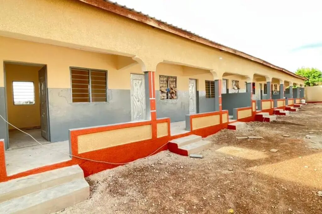 Budowa internatu w Guérin-Kouka (Togo)