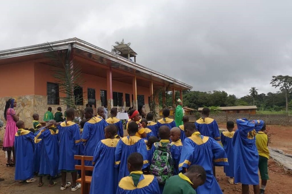 Budowa szkoły w Koudandeng (Kamerun)