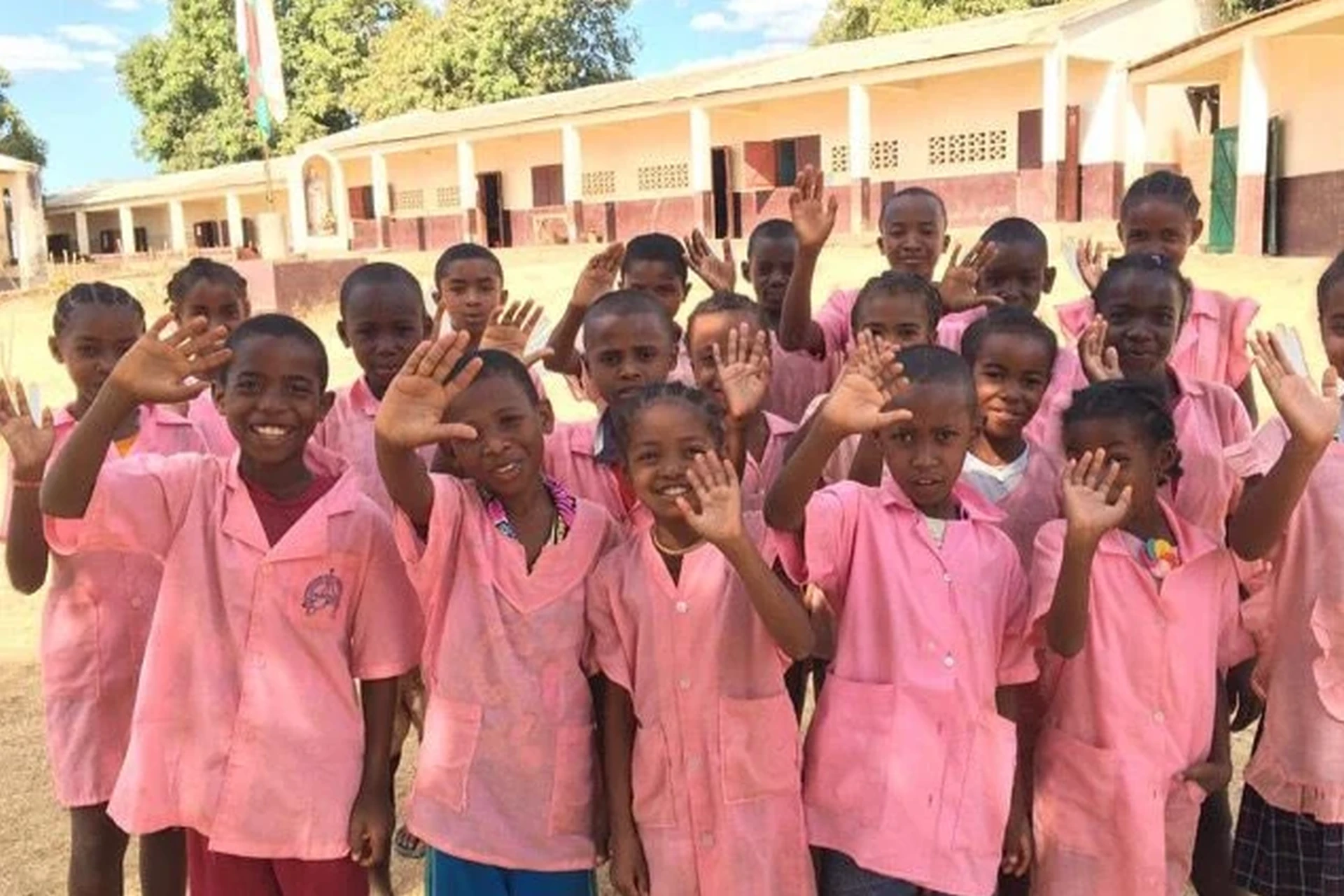 Remont liceum katolickiego w Mampikony (Madagaskar)