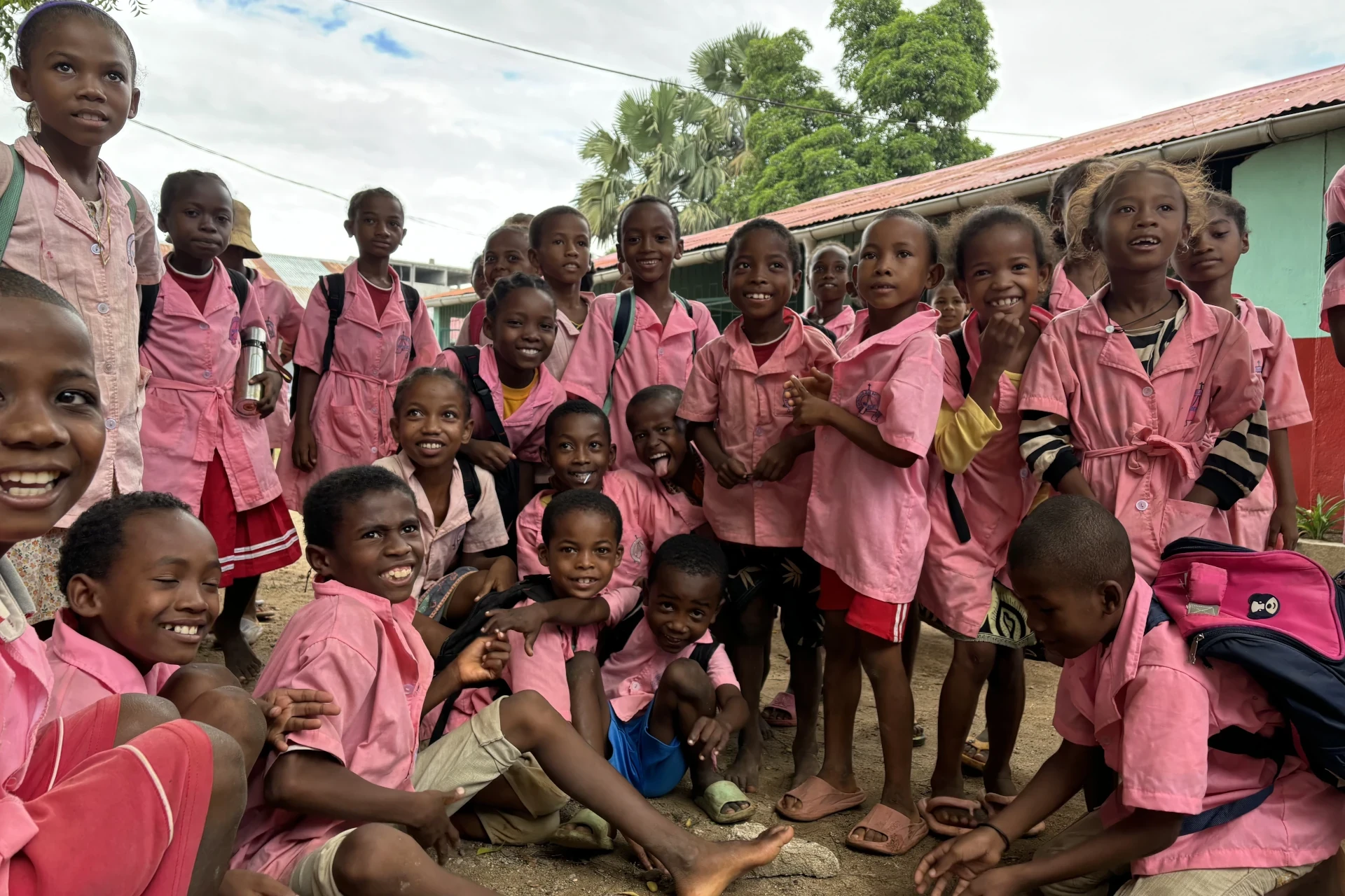Edukacja i dożywianie dzieci na Madagaskarze